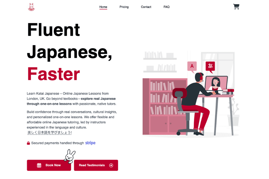 Learn Katai Japanese cover